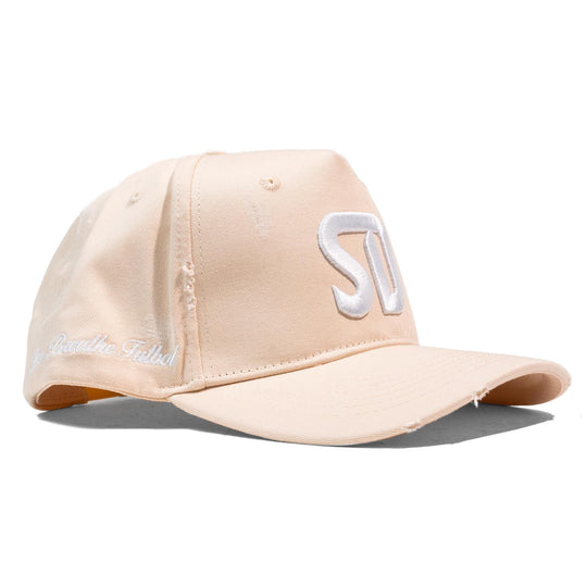 LBF Distressed SD Snapback Natural