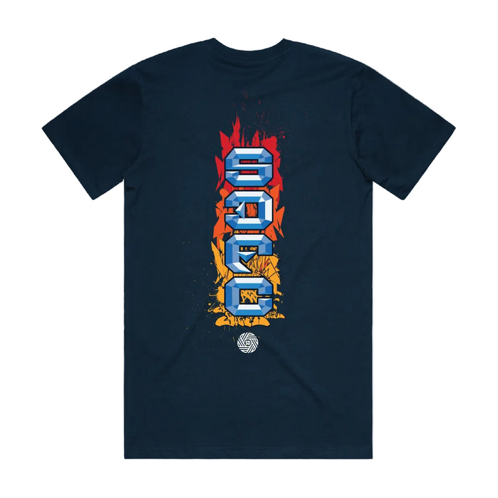 Brisk One Navy Tee