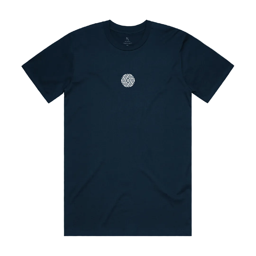 Brisk One Navy Tee