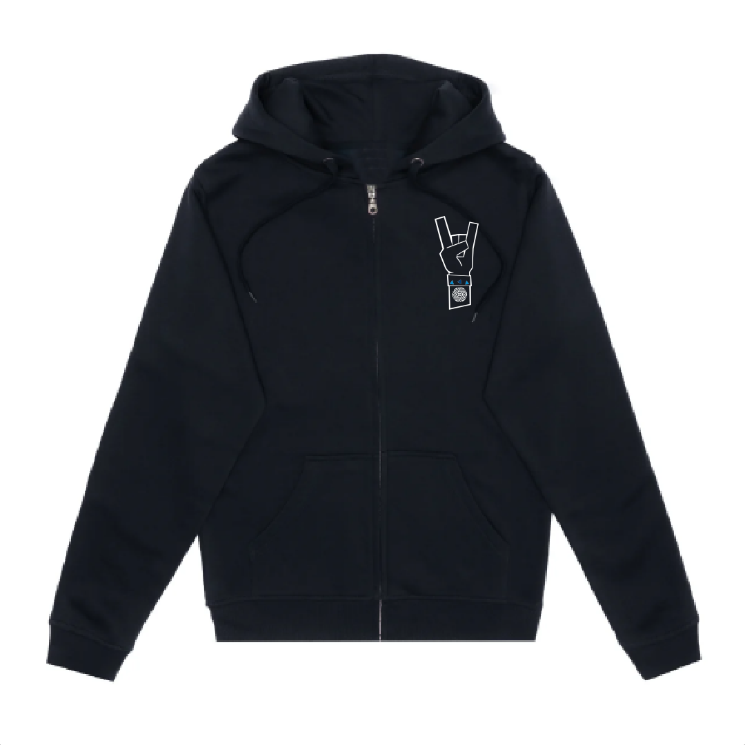 Nan Coffey Let's Flow Full-Zip Hoodie
