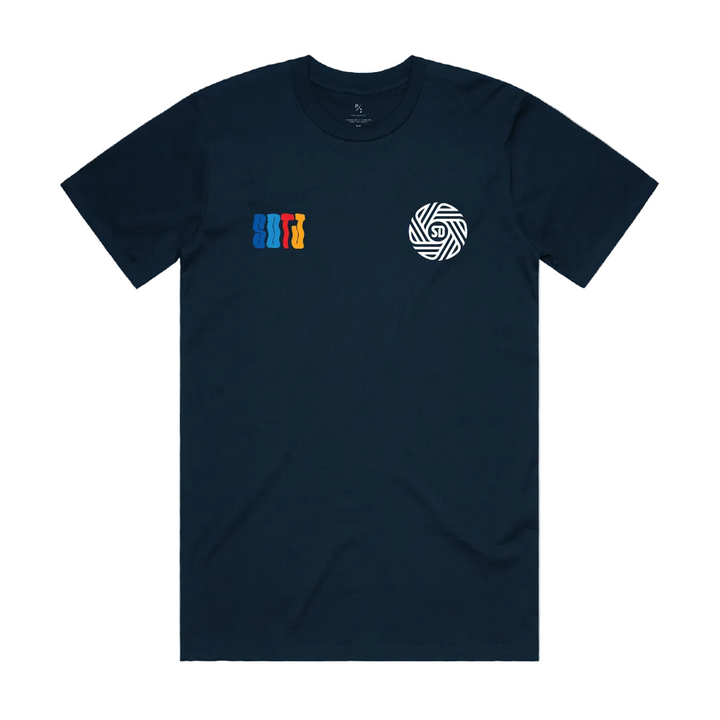 Two Cultures Navy Tee