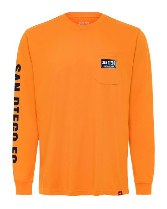 Wales Orange San Diego FC Long Sleeve