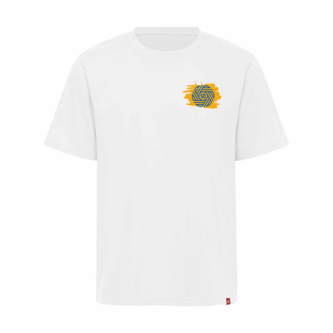 Duke Action White Tee
