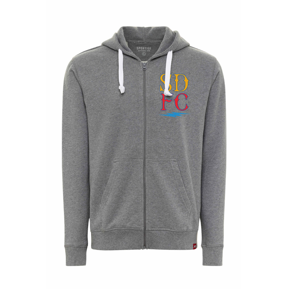 Buxton SDFC Grey Full Zip