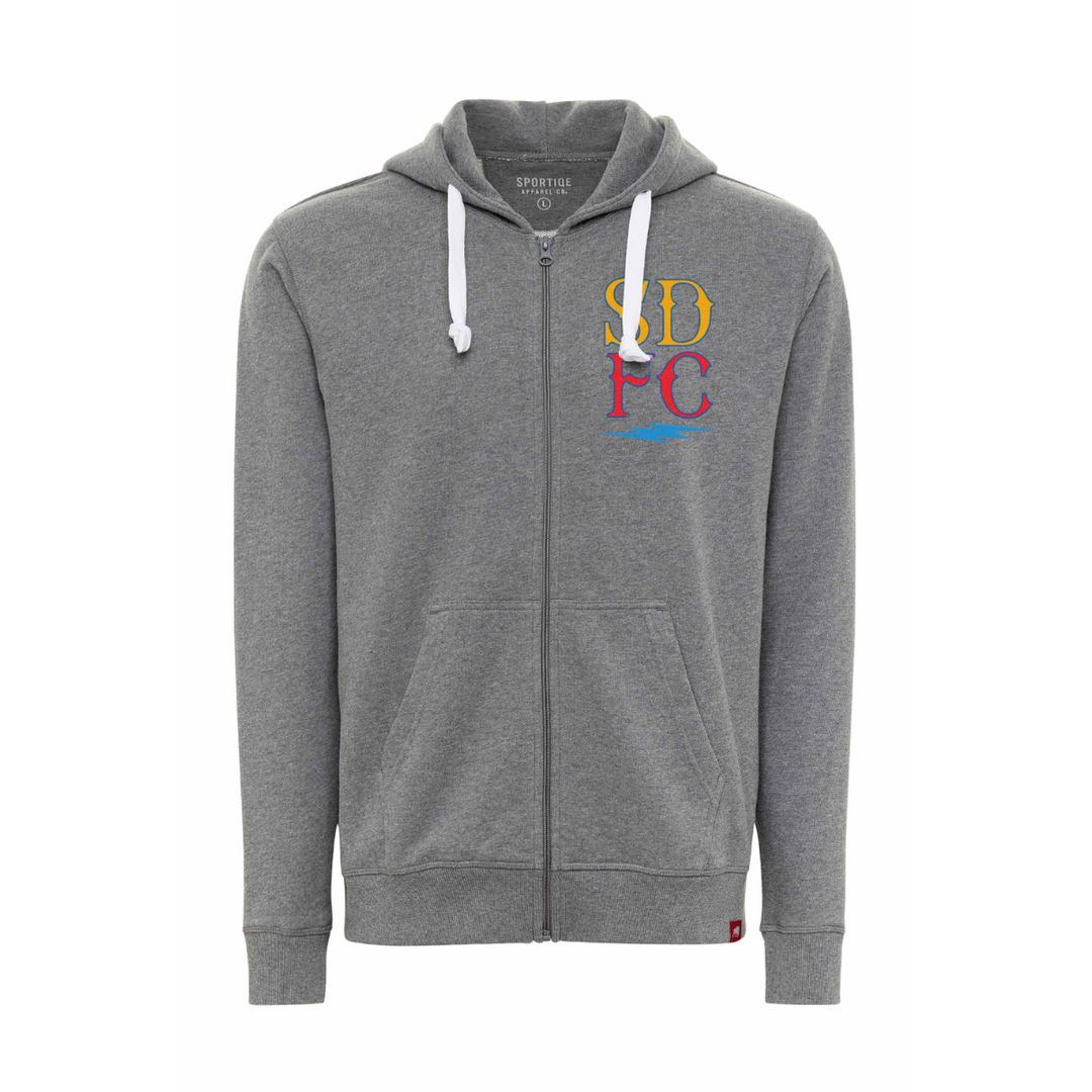 Buxton SDFC Grey Full Zip
