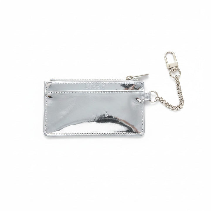 Ricki Chrome Metallic Keychain Wallet