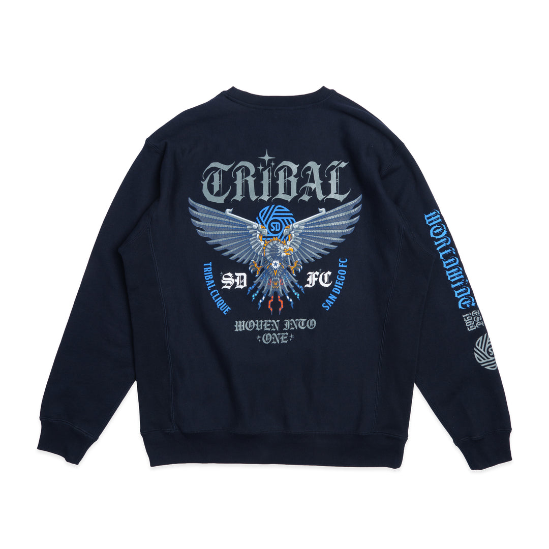 SDFC x Tribal Eagle Crewneck