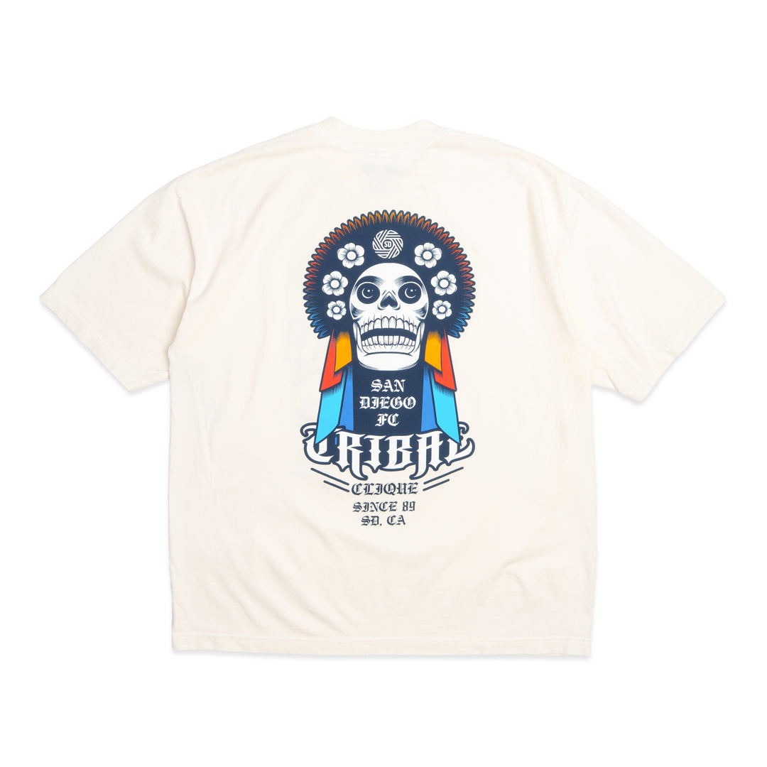 SDFC x Tribal OG Calaveras Natural Tee
