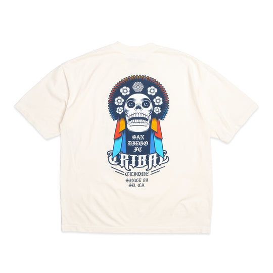 SDFC x Tribal OG Calaveras Natural Tee