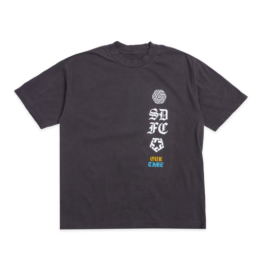 SDFC x Tribal OG Calaveras Charcoal Tee