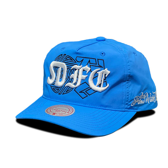 Tribal x SDFC Cyan Pre Curved Snapback