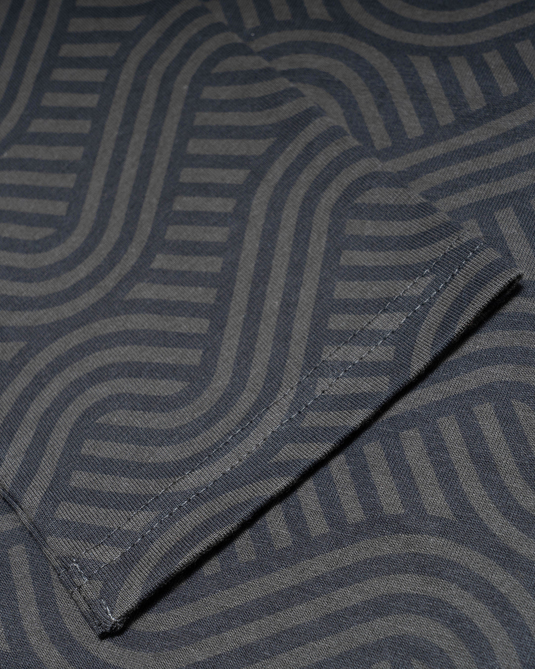 SDS Navy Flow Pattern Hooded LS