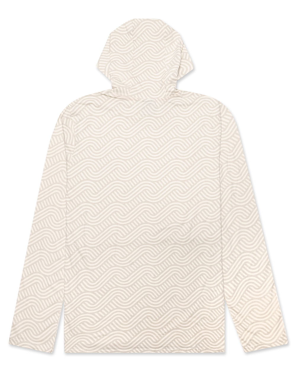 SDS Off-White Flow Pattern Hooded LS