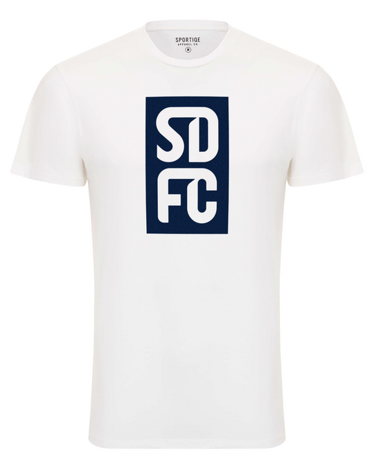 Bingham White SDFC Stack Flow Tee