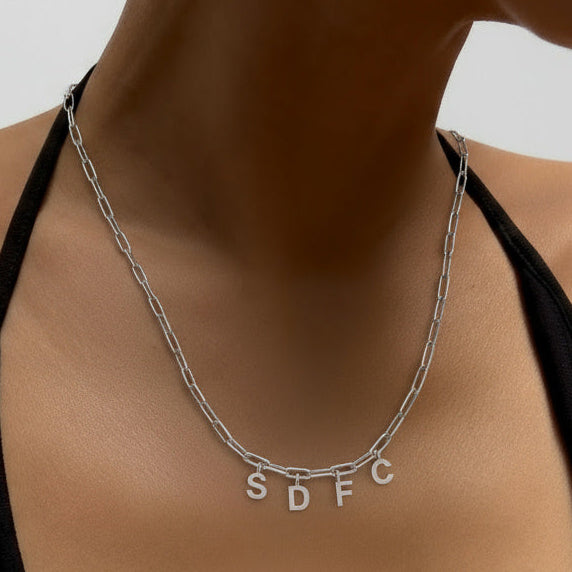 SDFC Paperclip Chain Necklace