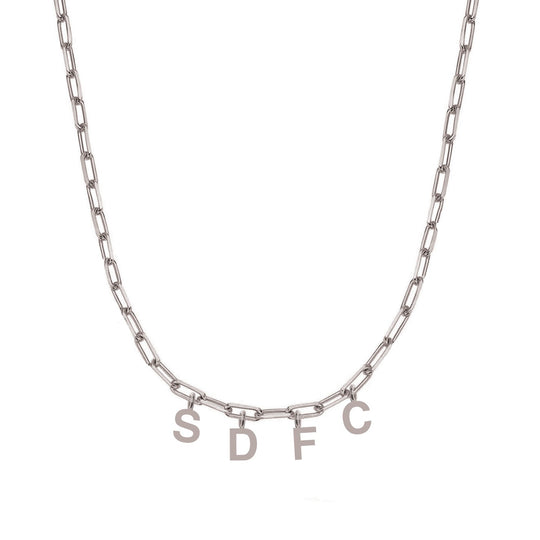 SDFC Paperclip Chain Necklace