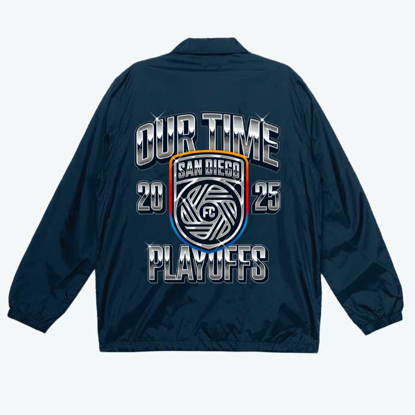 San Diego FC 2025 Playoffs Coach Jacket