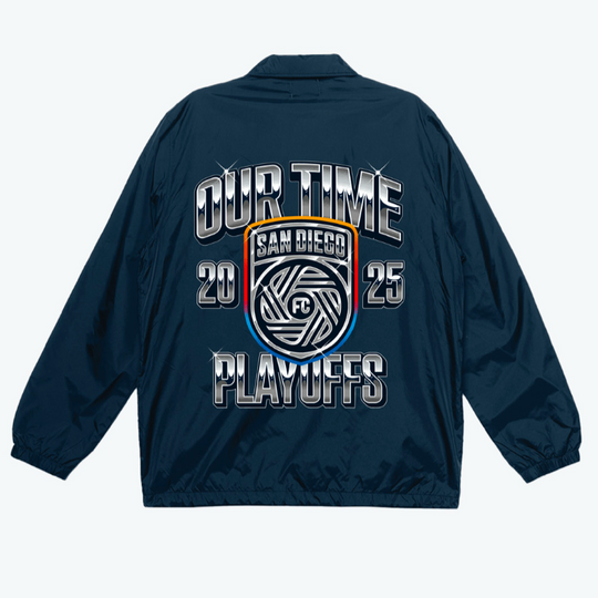 San Diego FC 2025 Playoffs Coach Jacket