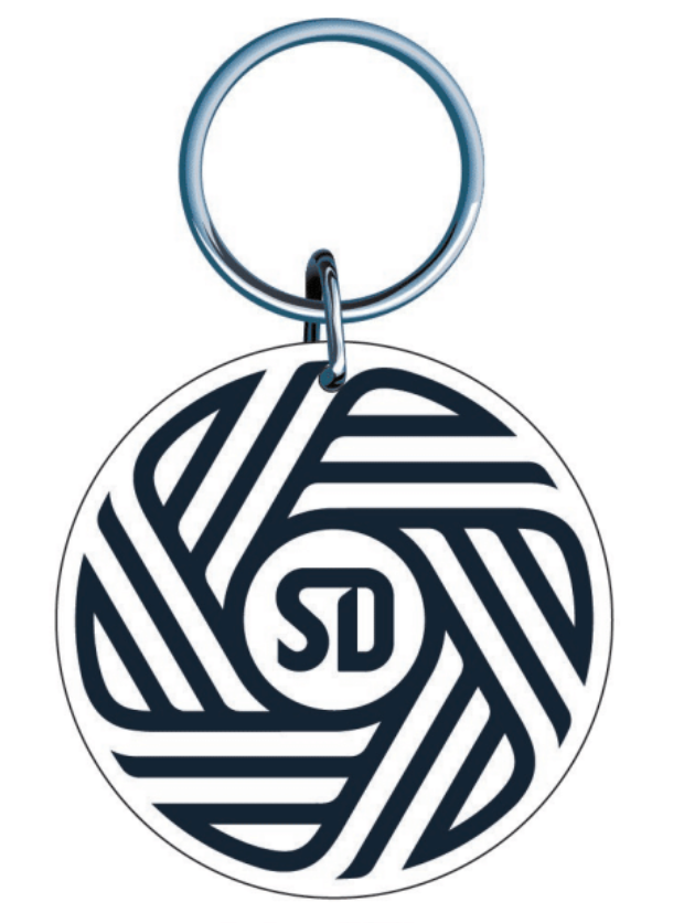San Diego FC Flow HD Key Ring