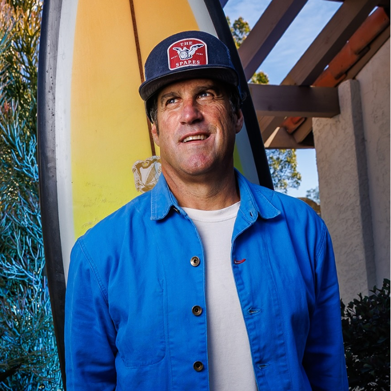 Turf to the Surf Navy Long Sleeve