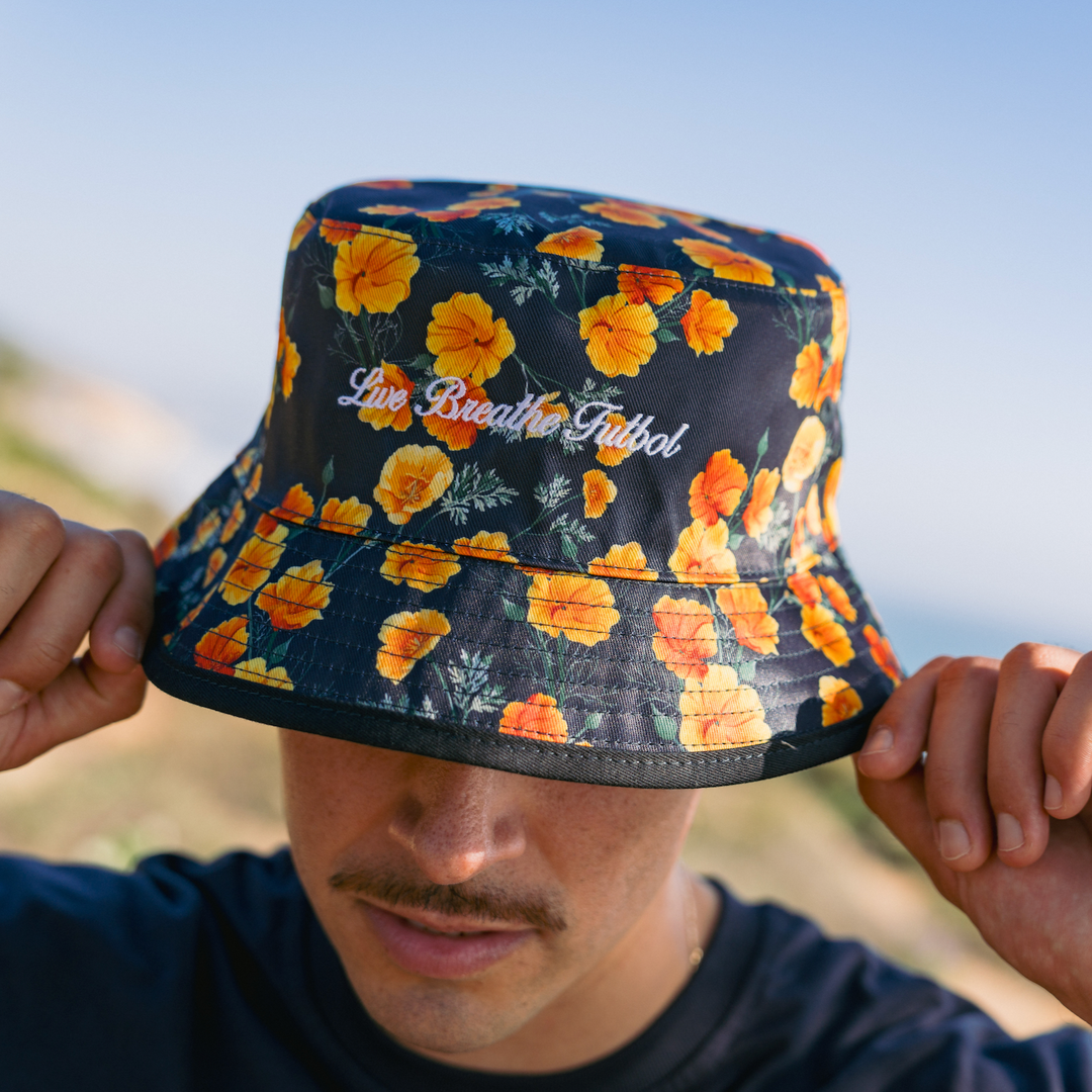 San Diego FC All Over Floral Reversible Bucket