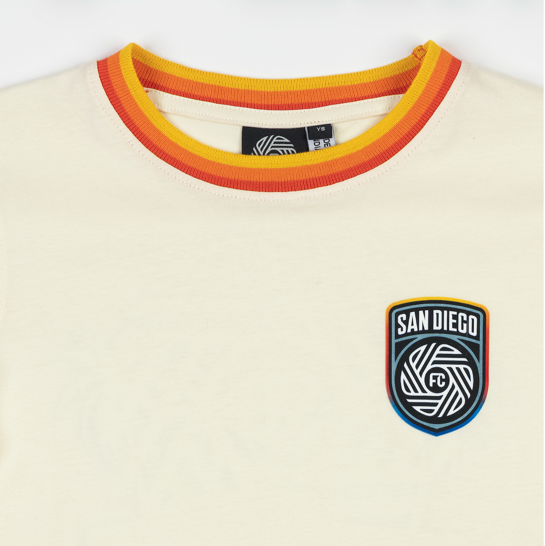 Youth Ribbed Ringer Tee