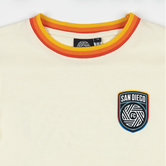 Youth Ribbed Ringer Tee