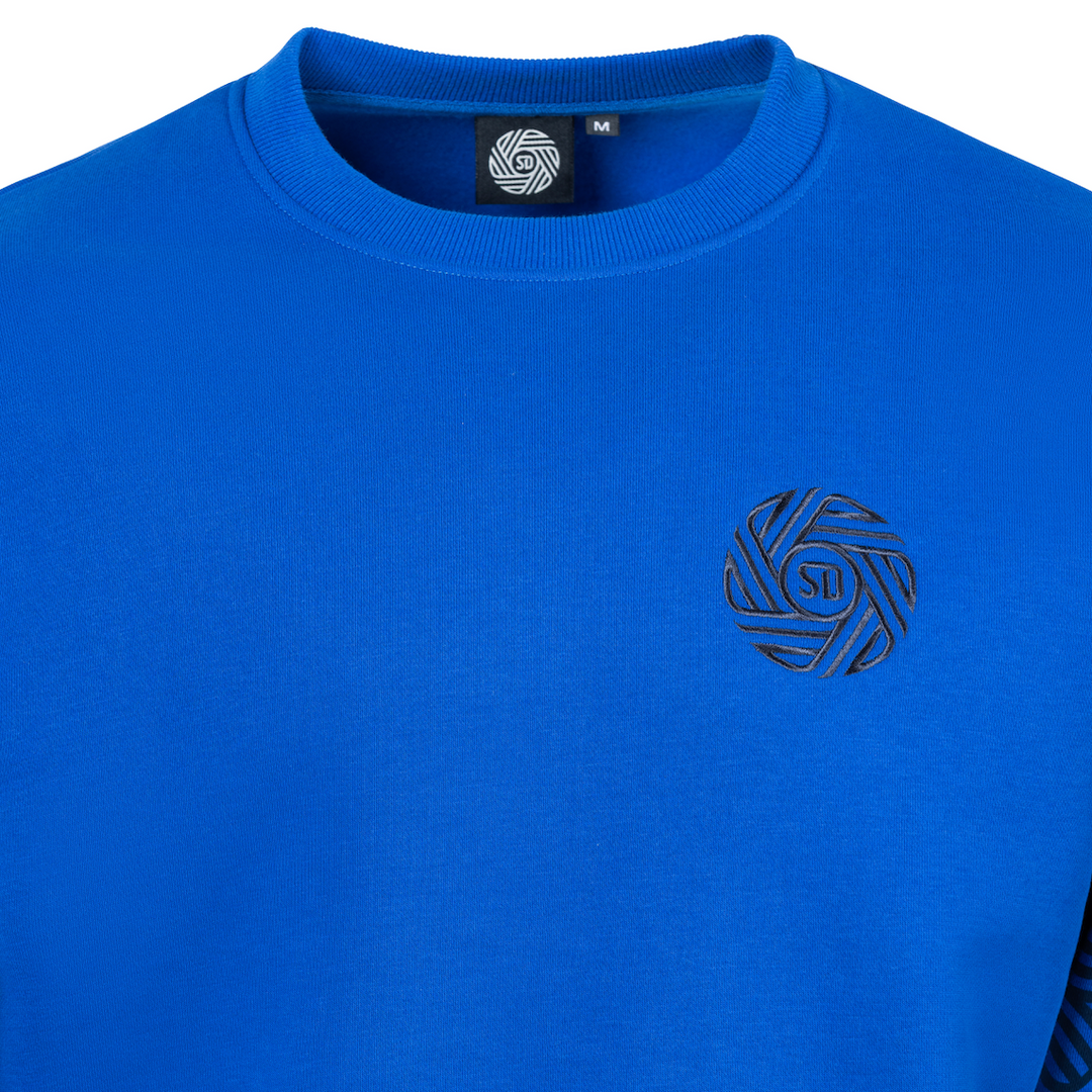 Woven Relaxed Crewneck