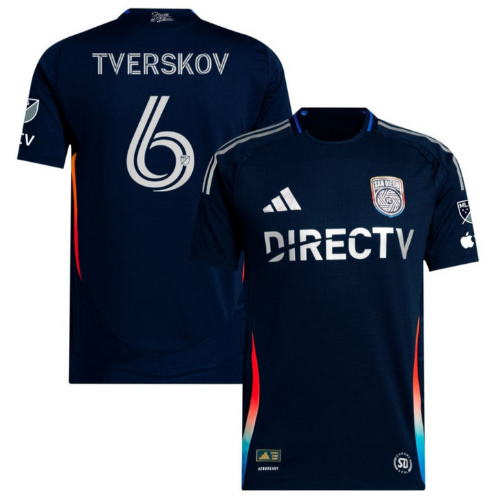 2025 Jeppe Tverskov Primary Authentic Jersey