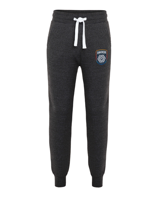 Daly Heather Charcoal Crest Joggers