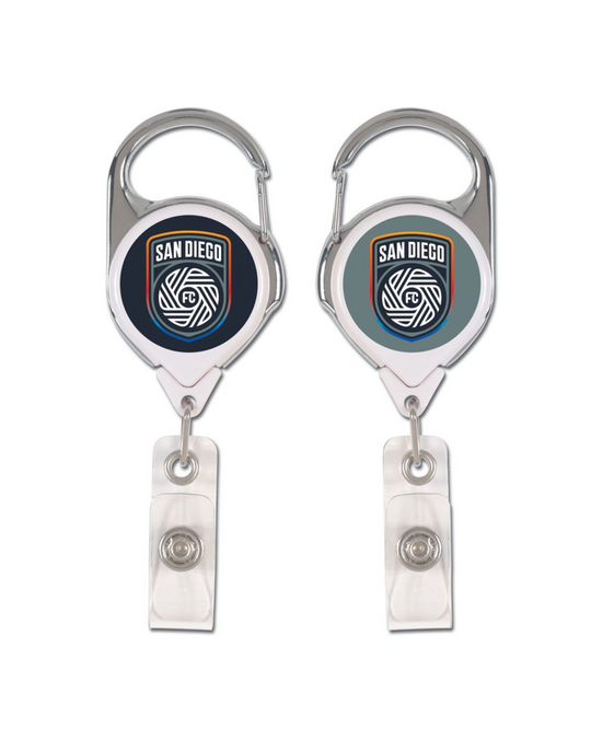 San Diego FC Crest Retractable Badge Holder