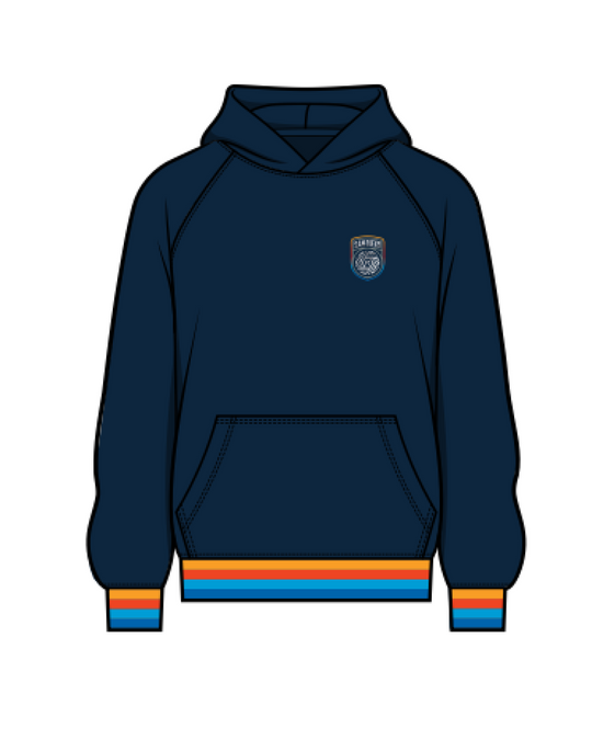 SDS Crest Ringer Hoodie