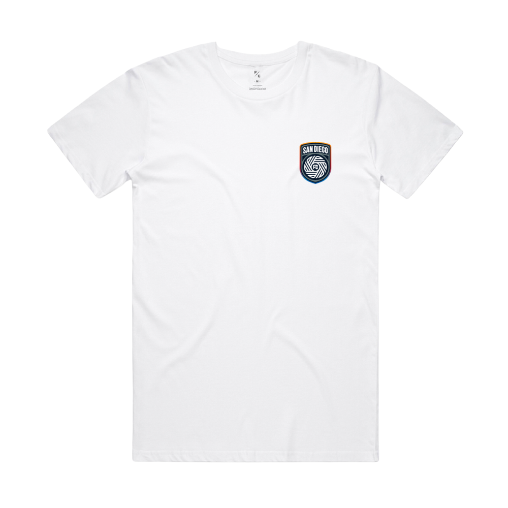 Turf to the Surf White Tee