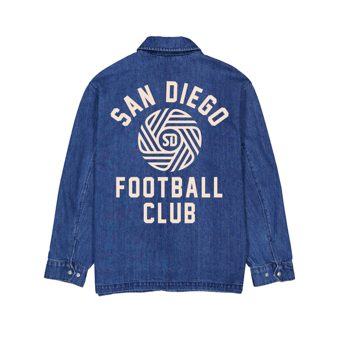 San Diego Flow Denim Coach Jacket