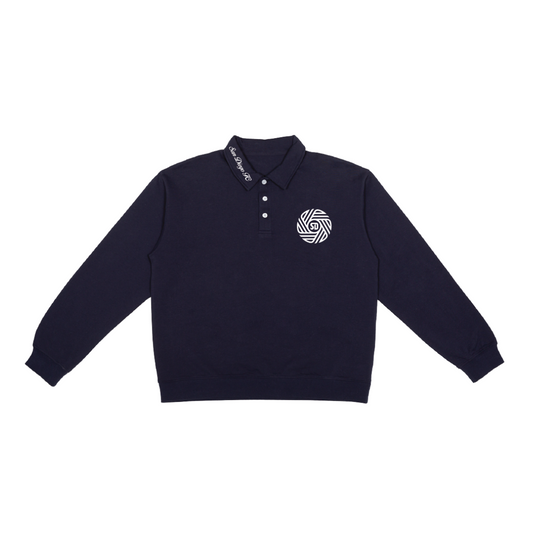 Flow Polo Navy Sweatshirt