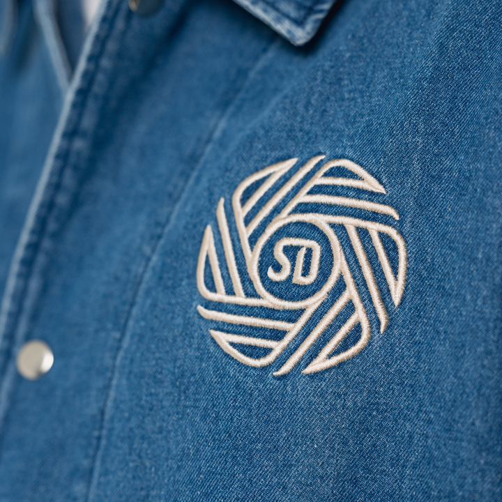 San Diego Flow Denim Coach Jacket