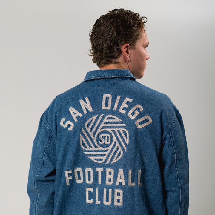 San Diego Flow Denim Coach Jacket