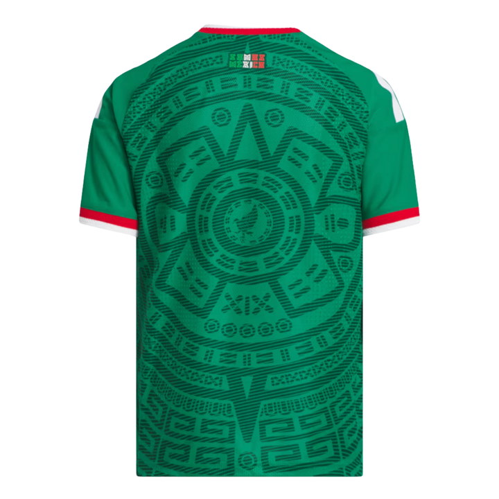 Mexico 26 Youth Home Authentic Jersey