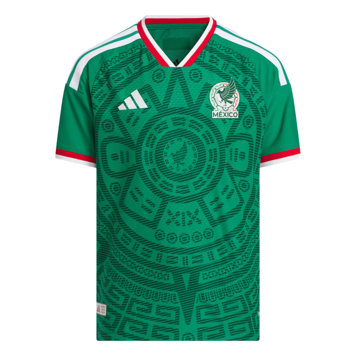 Mexico 26 Youth Home Authentic Jersey