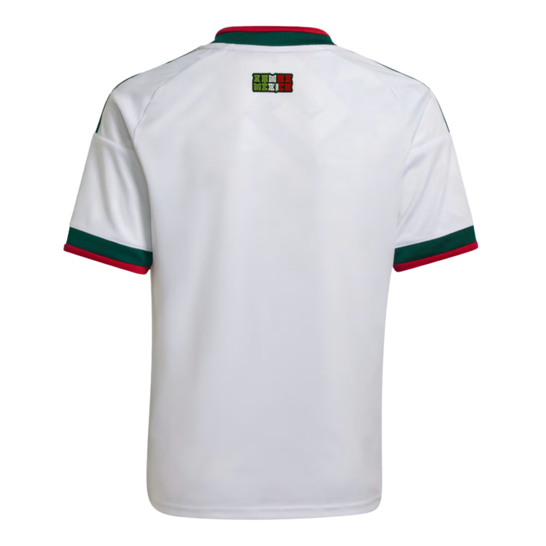Mexico 26 Youth Replica Away Jersey
