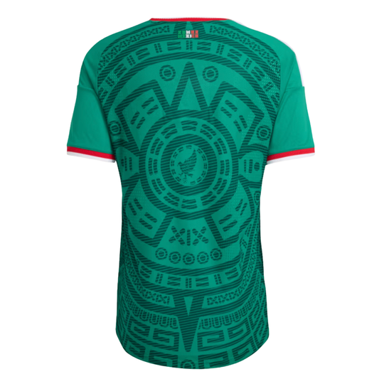 Mexico 26 Home Authentic Jersey