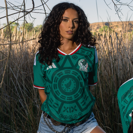 Mexico 26 Home Authentic Jersey