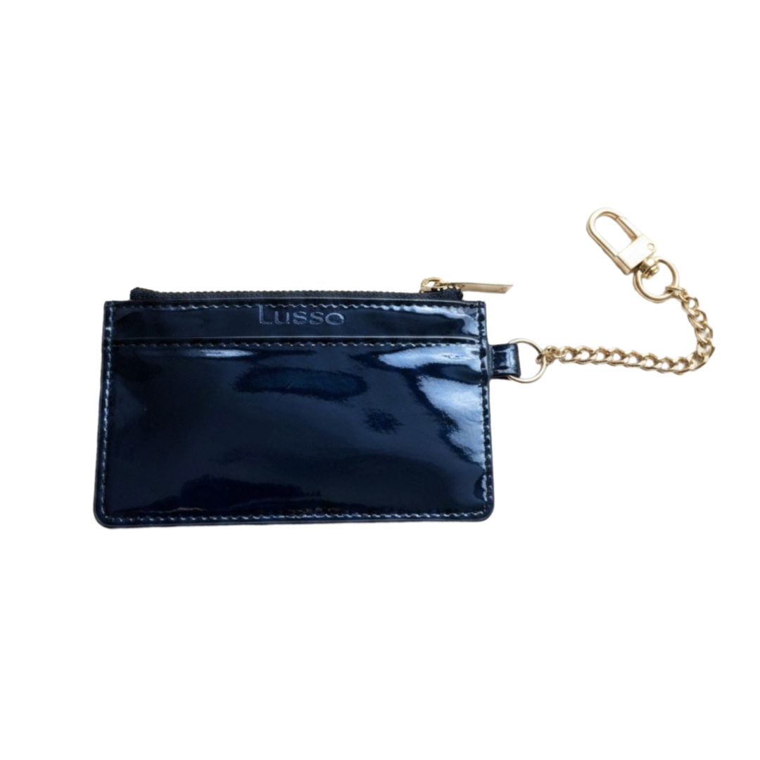 Ricki Azul Metallic Keychain Wallet