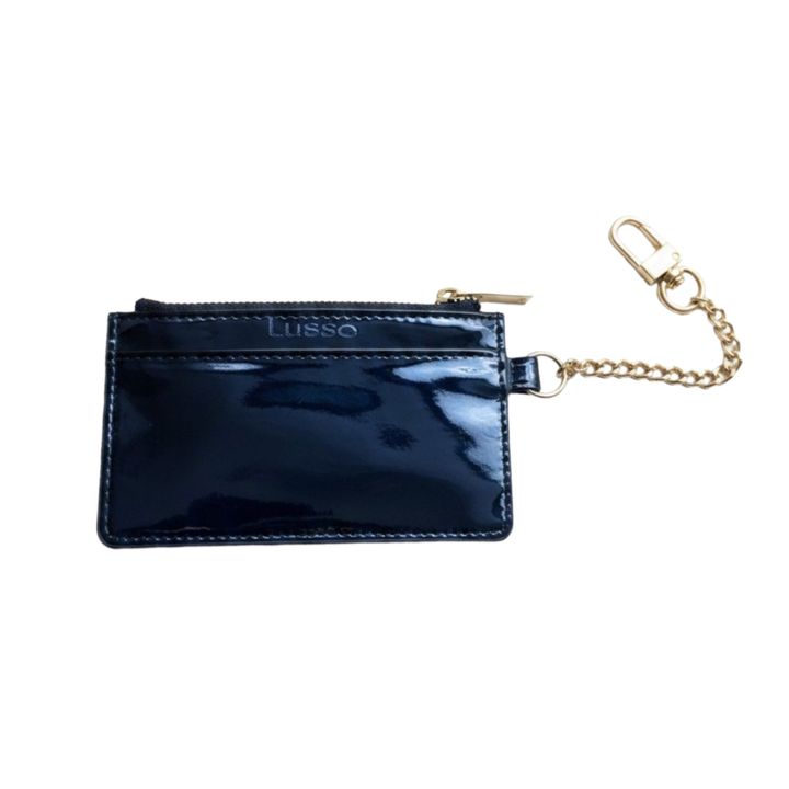Ricki Azul Metallic Keychain Wallet