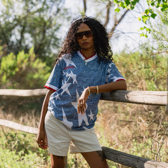 Denim Graphic Jersey