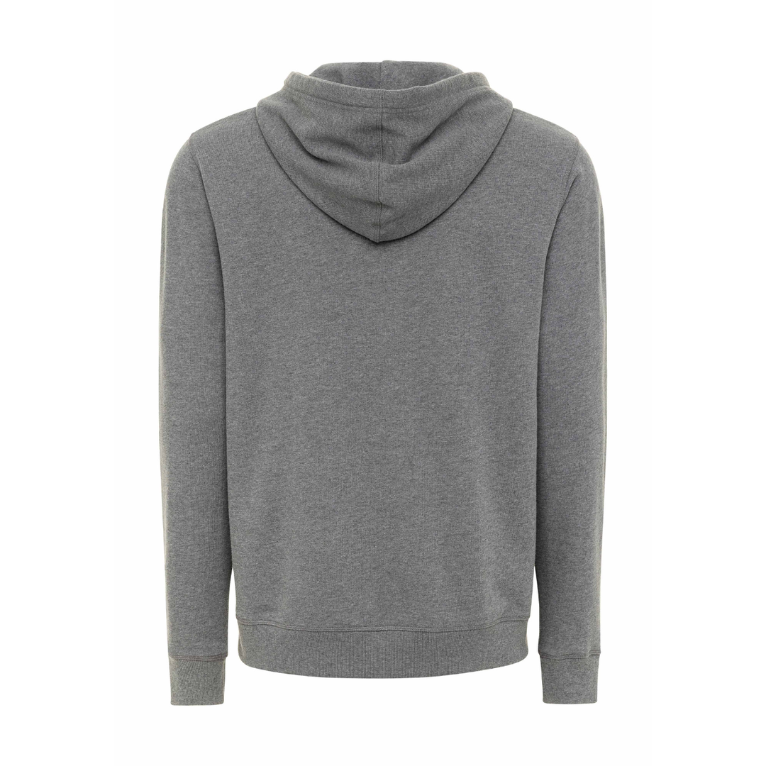 Buxton Heather Grey Flow Full Zip Hoodie