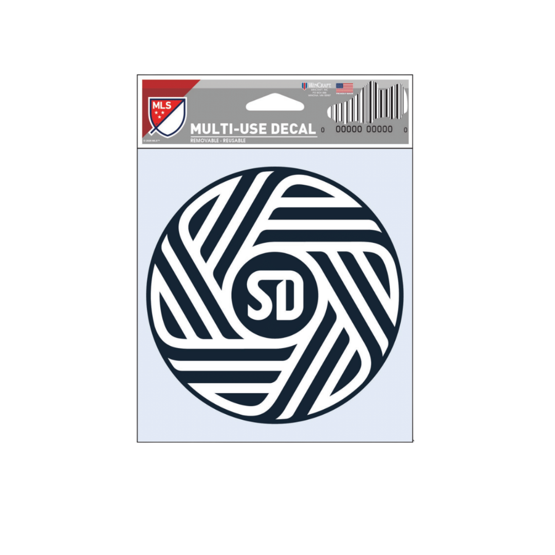San Diego FC Flow Multi-Use 3.75x5 Decal