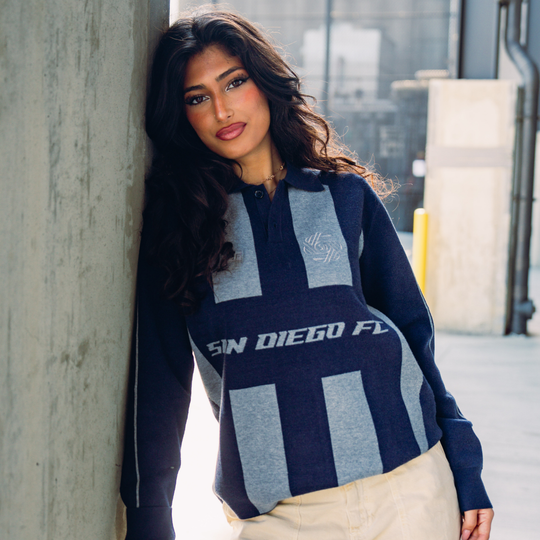 San Diego FC Rossi LS Knit Polo