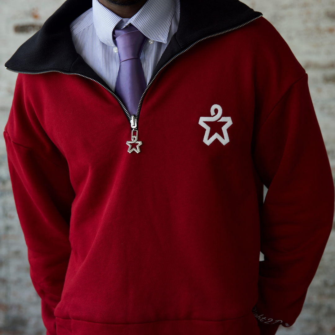 Right to Dream Michael Kojo Leon Quarter Zip