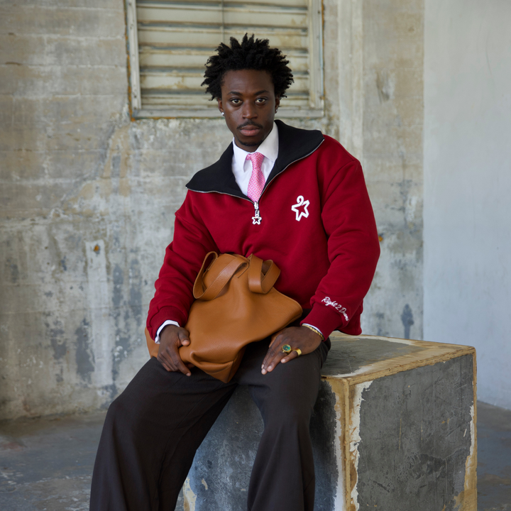 Right to Dream Michael Kojo Leon Quarter Zip